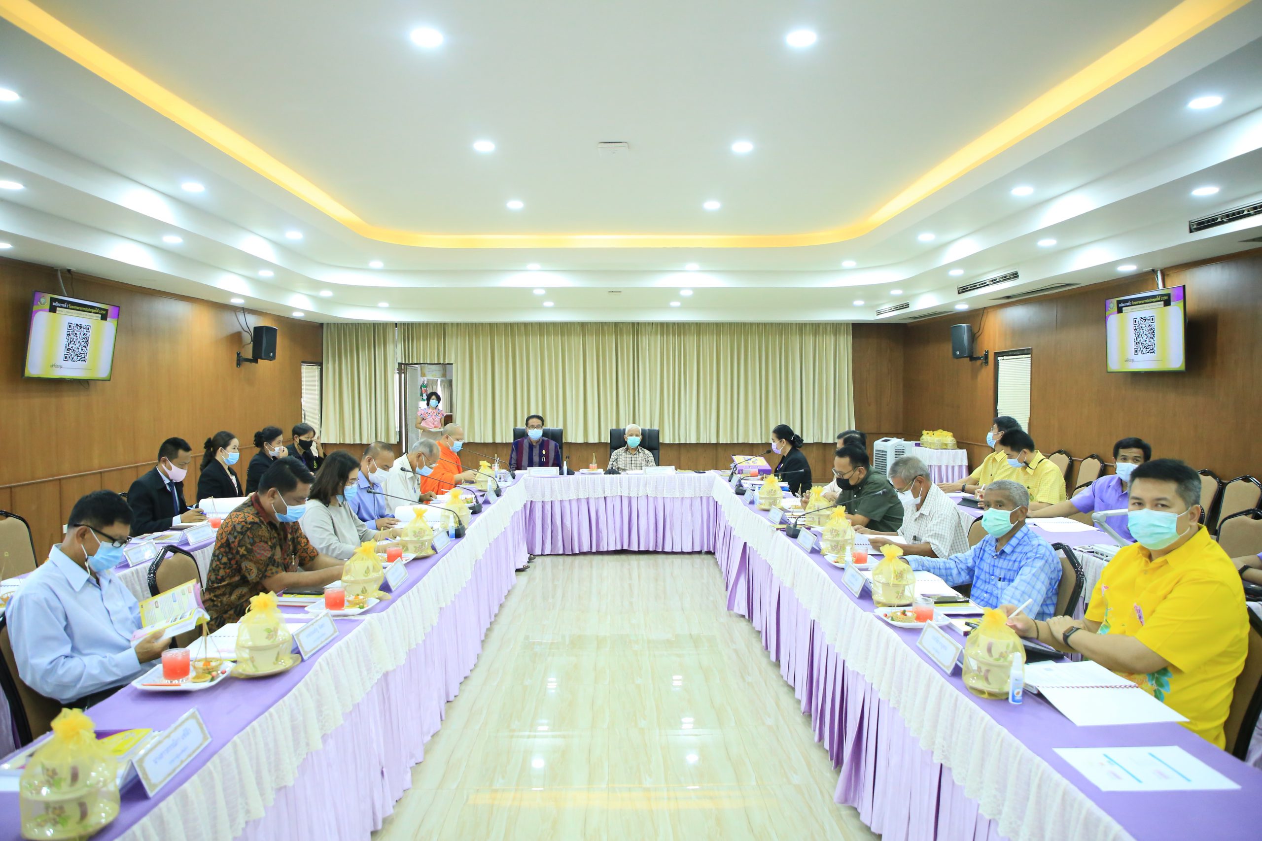 โรงเรียนสรรพวิทยาคม จัดการประชุมคณะกรรมการสถานศึกษาโรงเรียนสรรพวิทยาคม ครั้งที่ ๒/๒๕๖๔