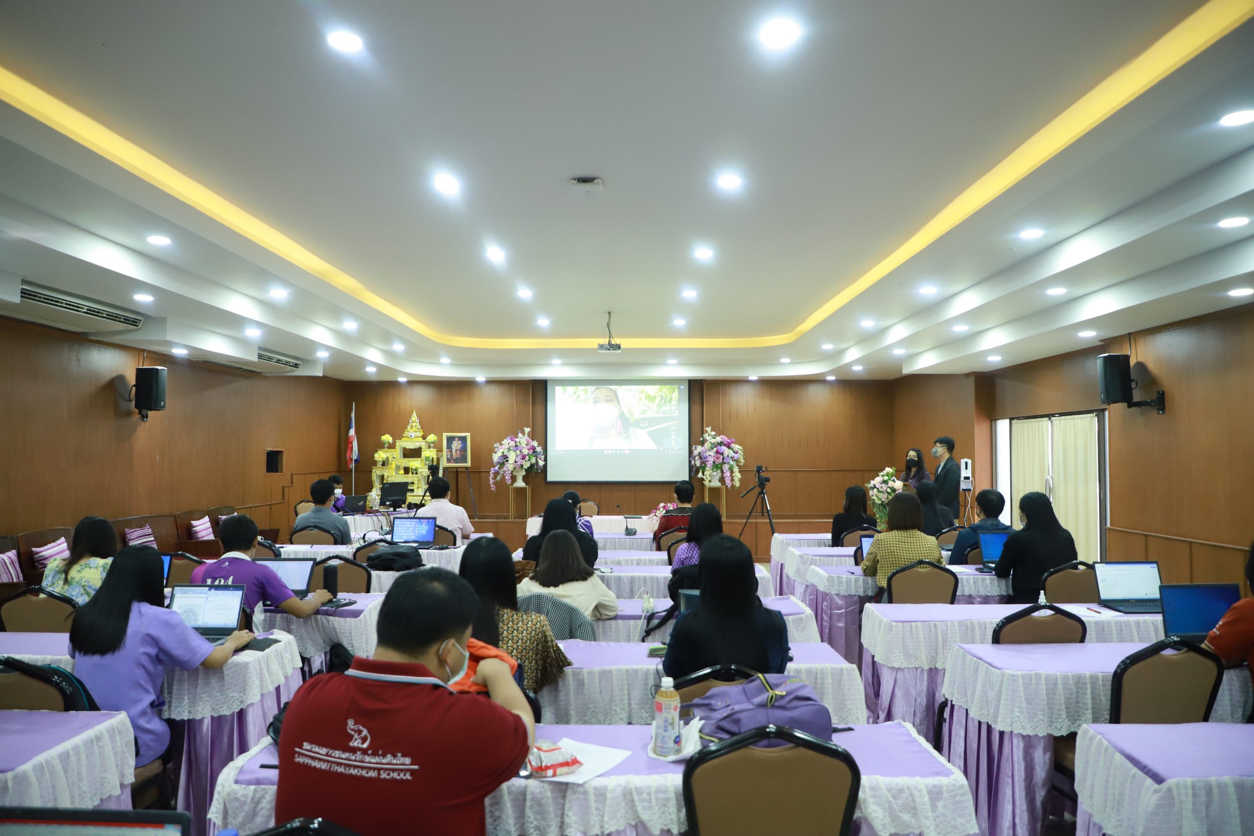 โรงเรียนสรรพวิทยาคม จัดการอบรมเชิงปฏิบัติการพัฒนาหลักสูตรสถานศึกษา ประจำปีการศึกษา ๒๕๖๕