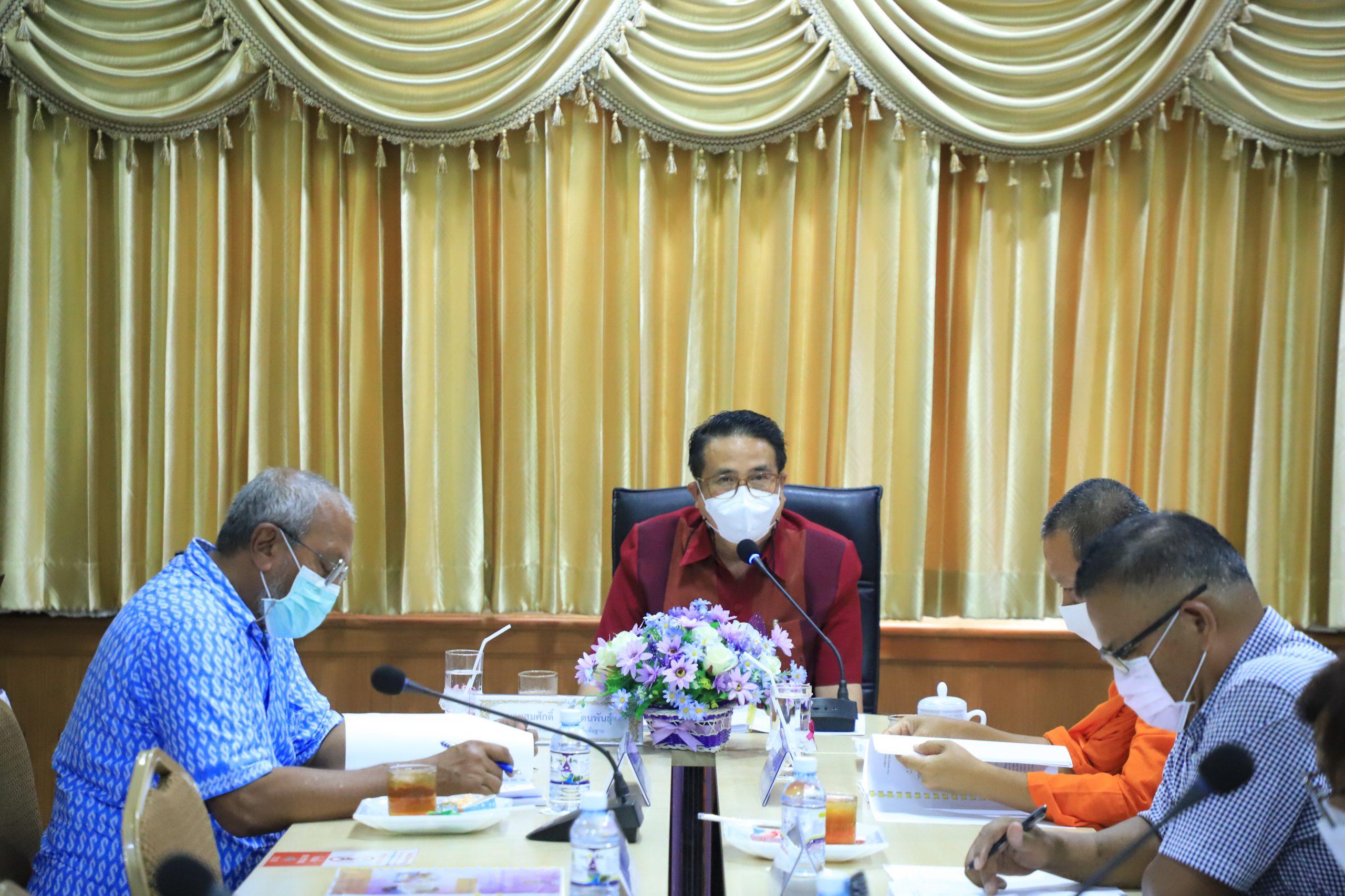 โรงเรียนสรรพวิทยาคม จัดประชุม คณะกรรมการสถานศึกษาทุกท่าน ครั้งที่ ๒/๒๕๖๕ 