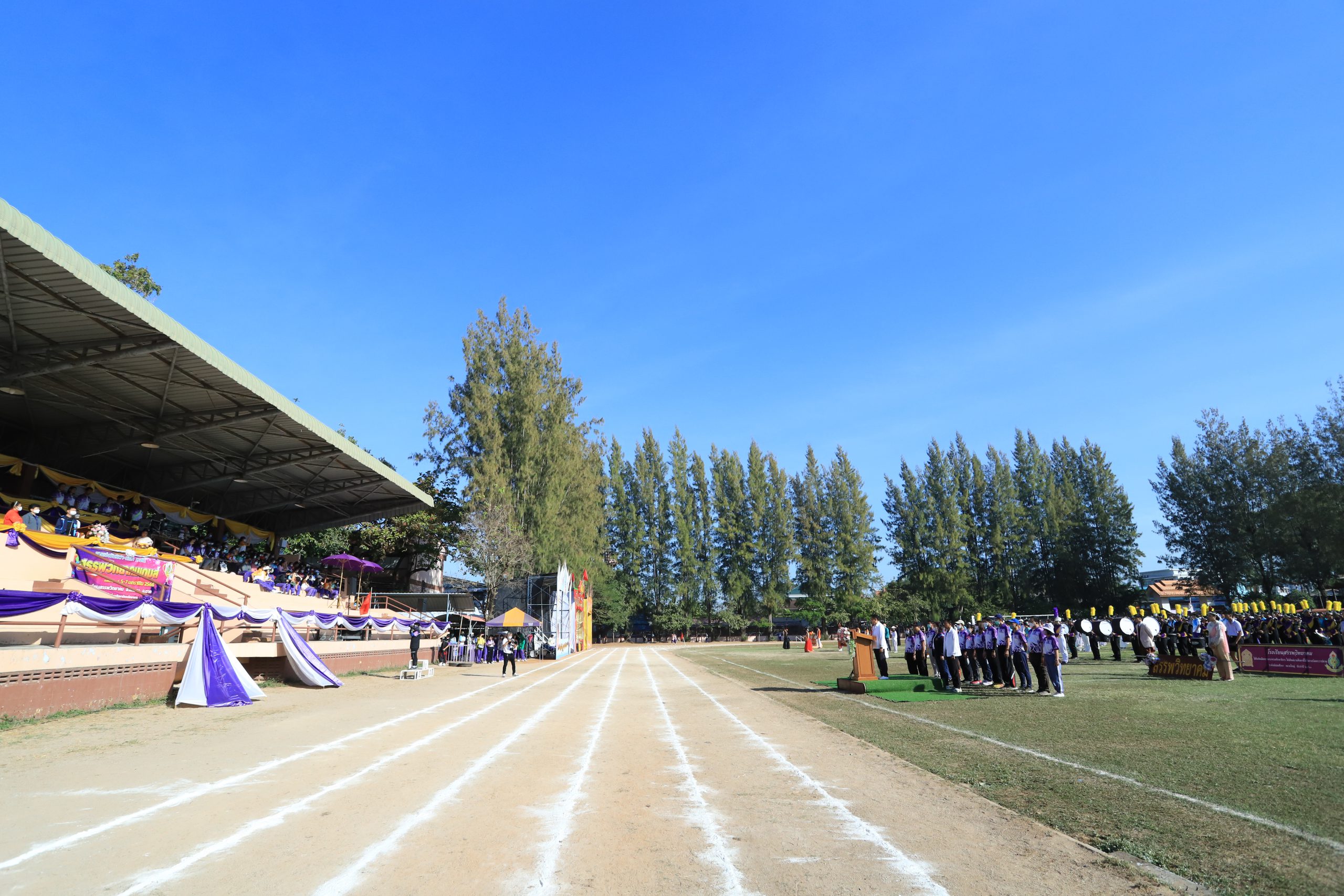 โรงเรียนสรรพวิทยาคม จัดพิธีเปิดการแข่งขันกีฬาภายในโรงเรียนสรรพวิทยาคม ปีการศึกษา ๒๕๖๕