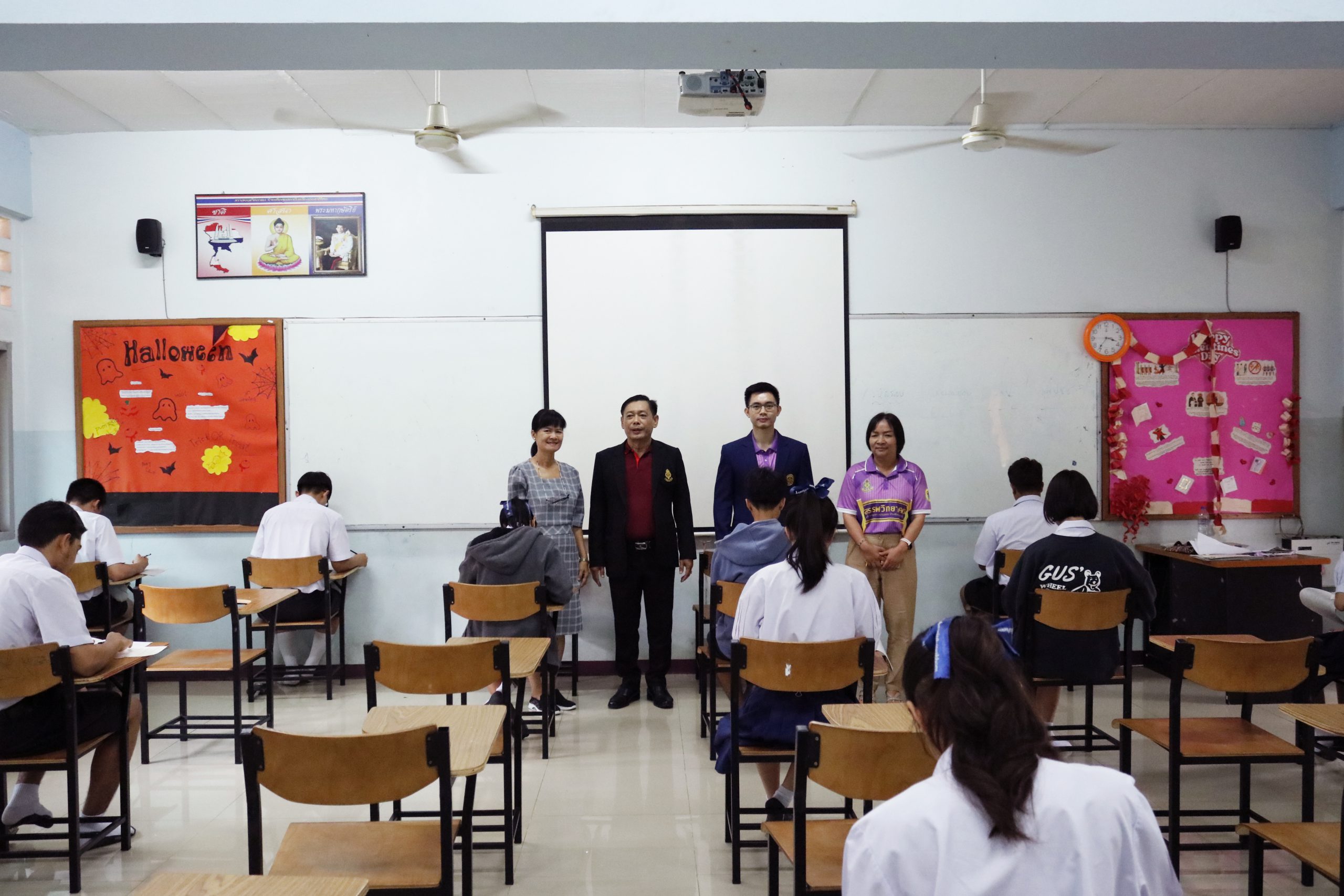 โรงเรียนสรรพวิทยาคม จัดการสอบโครงการเยาวชนแลกเปลี่ยนภาษาและวัฒนธรรม YES ในปีการศึกษา ๒๕๖๘