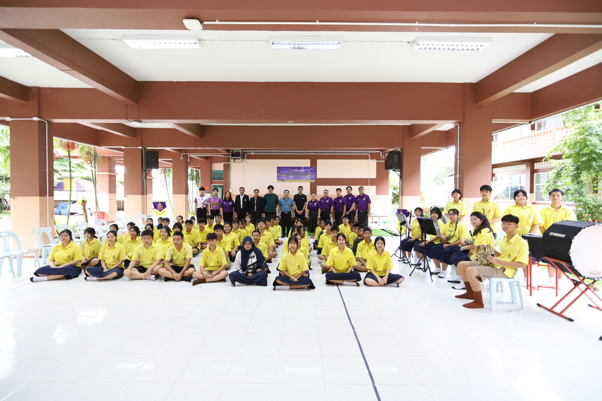 โรงเรียนสรรพวิทยาคม ได้จัดค่ายปรับพื้นฐานวงโยธวาทิต ประจำปีการศึกษา ๒๕๖๗